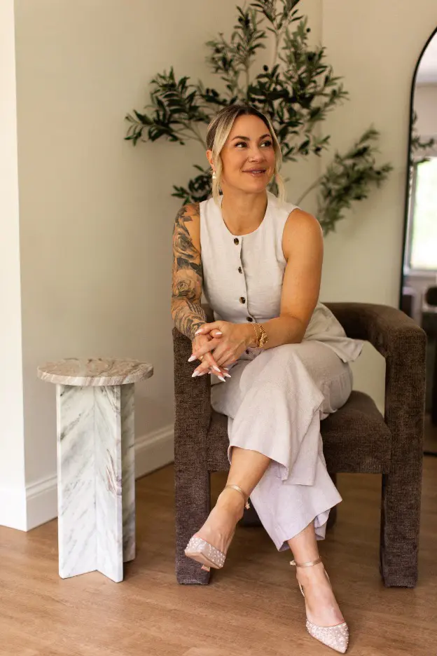 Jonelle Salzman, permanent makeup instructor and founder of The Archery Collective